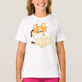 Cute Tired Corgi Tシャツ (正面)