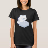 Cute Tired Polar Bear Tシャツ (正面)