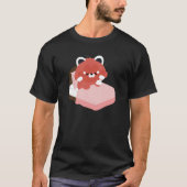 Cute Tired Red Panda Tシャツ (正面)