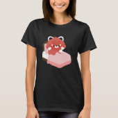 Cute Tired Red Panda Tシャツ (正面)