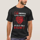 Cute to stop your heart and skilled enough to rest tシャツ (正面)