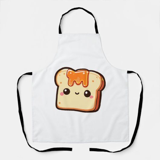Cute Toast  エプロン (正面)