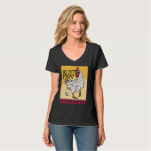 Cute toddler chicken butt my pet poops breakfast c tシャツ (正面フル)