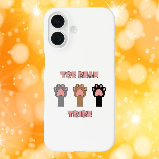 Cute Toe Bean Cat Paw Trio Design Case-Mate iPhoneケース