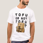 Cute Tofu Shakespeare Design Tシャツ (正面)