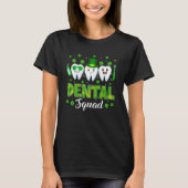 Cute Tooth Leprechaun Hat Dental Squad St Patrick' Tシャツ (正面)