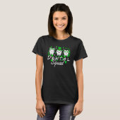Cute Tooth Leprechaun Hat Dental Squad St Patrick' Tシャツ (正面フル)