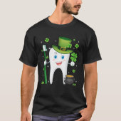 Cute Tooth With Hat Dental Assistant St Patricks Tシャツ (正面)