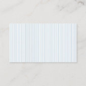 Cute Topiary Rabbit Baby boy shower diaper raffle  エンクロージャーカード (裏面)