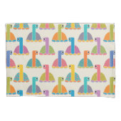 Cute Tortoise Pattern on Cream 枕カバー (正面)