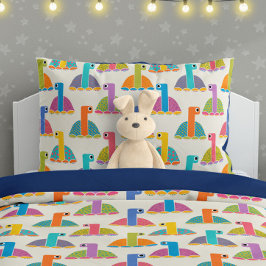 Cute Tortoise Pattern on Cream 枕カバー