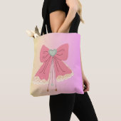 Cute tote bag daily use トートバッグ (クローズアップ)