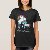 Cute Transgender Unicorn Mama Tシャツ (正面)