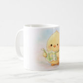 Cute Travel Chick Alma Mug コーヒーマグカップ (正面左)
