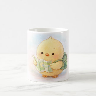 Cute Travel Chick Alma Mug コーヒーマグカップ