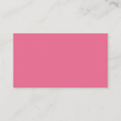 Cute Trendy Dog Grooming Business Cards 名刺 (裏面)