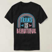 Cute Trendy Trans Is Beautiful Transgender Pride F Tシャツ (デザイン正面)