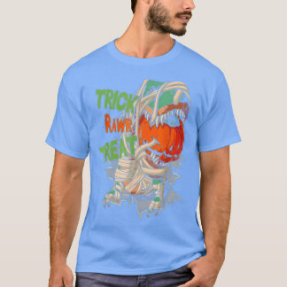 Cute Trick Rawr Treat Dinosaur Mummy T Re Hallowee Tシャツ