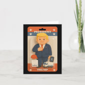 Cute Trump Action Figure Trend Shirt  カード (正面)