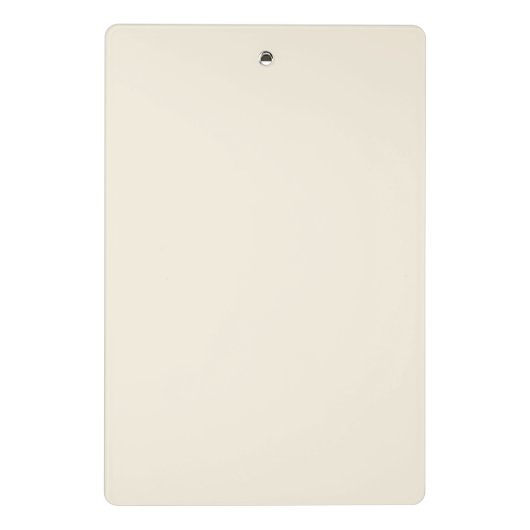 Cute Tulip Checkered Pattern | Pastel Floral  ミニクリップボード (裏面)