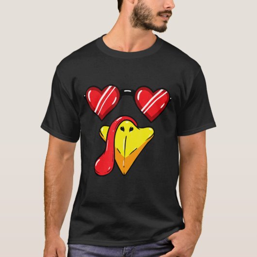 Cute Turkey Face Pilgrim  Thanksgiving Costume Tシャツ (正面)