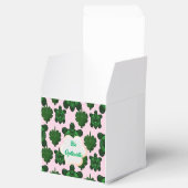 Cute Turtle Leaves Seamless Pattern, Tropical  フェイバーボックス (オープン)