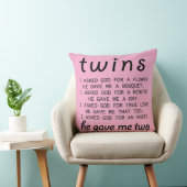 Cute Twins クッション (椅子)