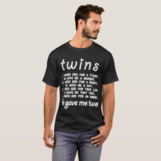 Cute Twins Tシャツ (正面フル)