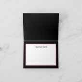 Cute twins word art add message  カード (内部)