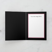 Cute twins word art add message inside  カード (内部)