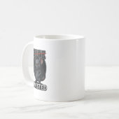 Cute / Twisted Mouse – Funny Dark Humor コーヒーマグカップ (正面左)