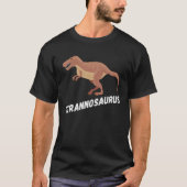 Cute Tyrannosaurus Rex Dinosaur Tシャツ (正面)