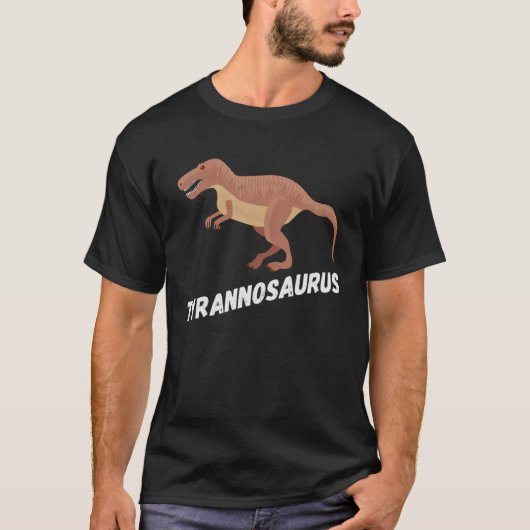 Cute Tyrannosaurus Rex Dinosaur Tシャツ (正面)