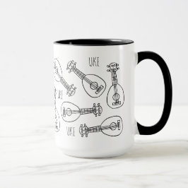 Cute Ukulele Mug マグカップ