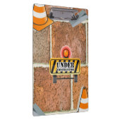 Cute Under Construction Clipboard  クリップボード (右)