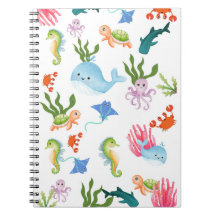 Cute Underwater Friends – Ocean Animals Pattern 
