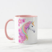Cute Unicorn Coffee Mug マグカップ (左)