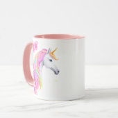 Cute Unicorn Coffee Mug マグカップ (正面左)
