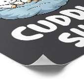 Cute Unicorn Couple This Is Our Cuddle  ポスター (角)