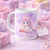 Cute Unicorn Mug for Birthday Girls コーヒーマグカップ