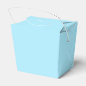 Cute Unicorn Rainbow Birthday Party  フェイバーボックス (裏面サイド)