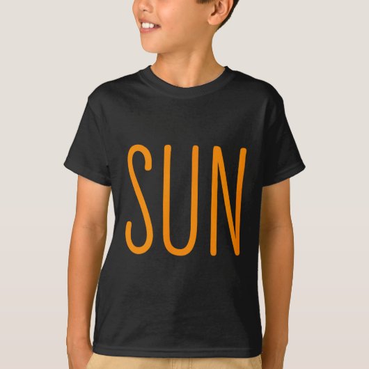 Cute Us Solar Eclipse Sun Couples Tシャツ (正面)