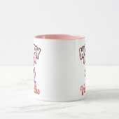 Cute Valentine Bunny – Hoppy Valentine マグカップ (中央)