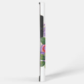 Cute Valentine Cocoa Mugs with Flowers & Hearts Samsung Galaxyケース (右側面)