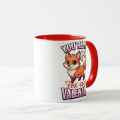 Cute Valentine Fox – You’re My Fox-Ever Valentine マグカップ (正面右)
