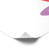 Cute Valentine French Fries Pun ポスター (コーナー)