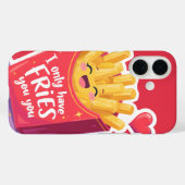 Cute Valentine French Fries Pun Case-Mate iPhoneケース (裏面 (横))
