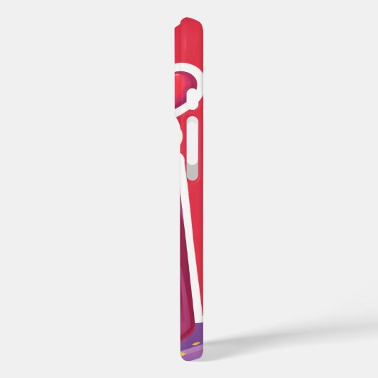 Cute Valentine French Fries Pun Case-Mate iPhoneケース (裏面 / 左)