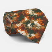 Cute Valentine Gifts For Boyfriend Camo Print  ネクタイ (ロール)