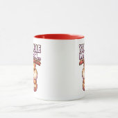 Cute Valentine Hamster–You Stole My Heart & Snacks マグカップ (中央)